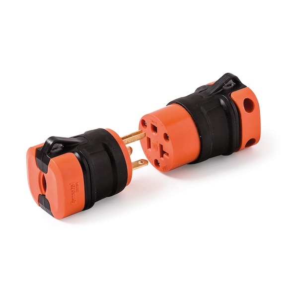 Easylife Tech 20 Amp 125V Grnd Replacement Connector HD w/Rubber